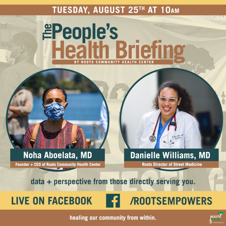 Upcoming Event – The People’s Health Briefing 8.25.20