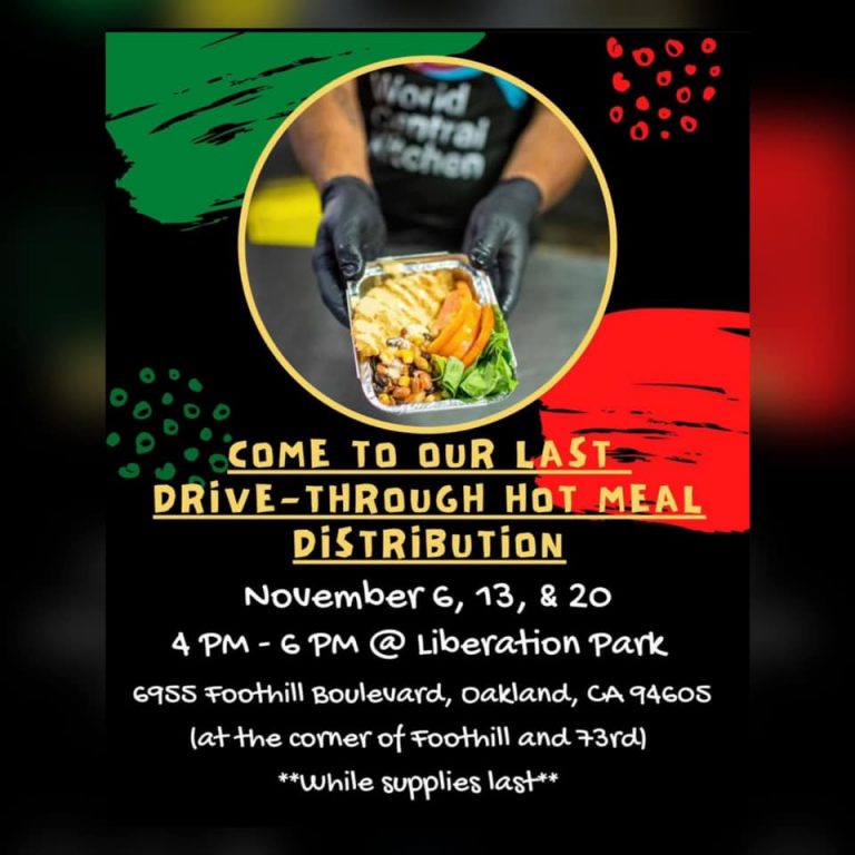 Black Cultural Zone Drive-thru Hot Meal Give Away