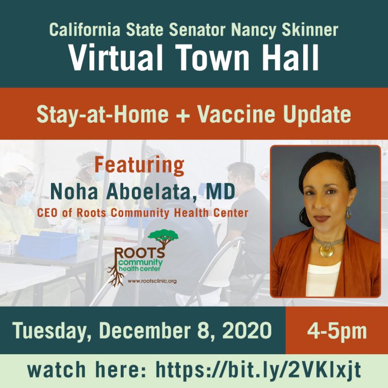 Town Hall on Stay-at-Home Order, Vaccine Update