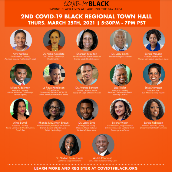 Tele-town Hall: COVID-19 and the Bay Area Black Community