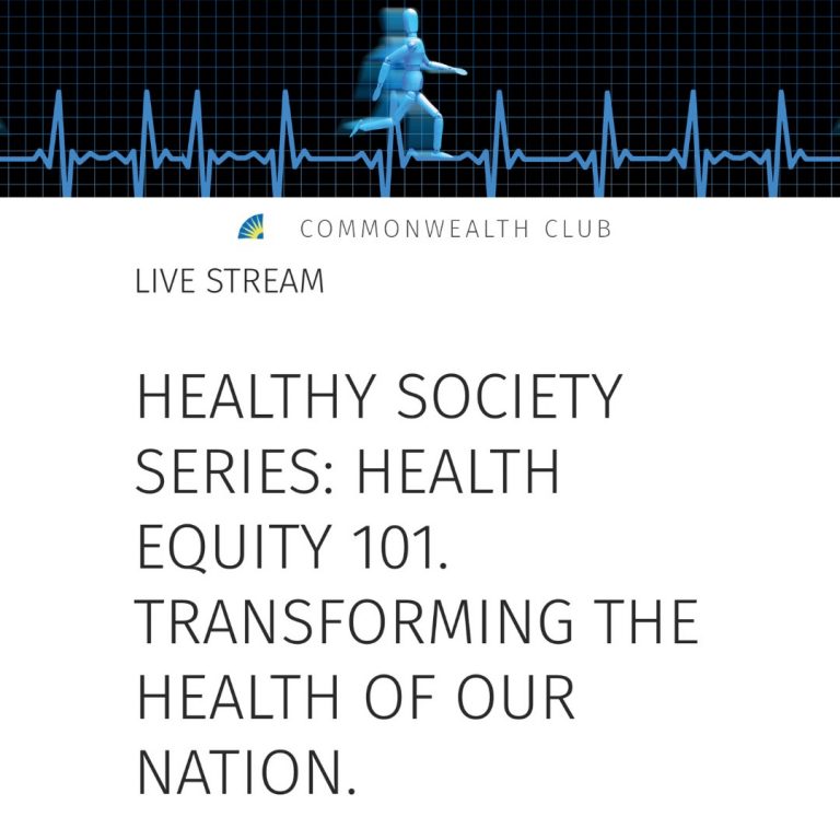 Healthy Society Series: Health Equity 101. Transforming the Health of Our Nation.